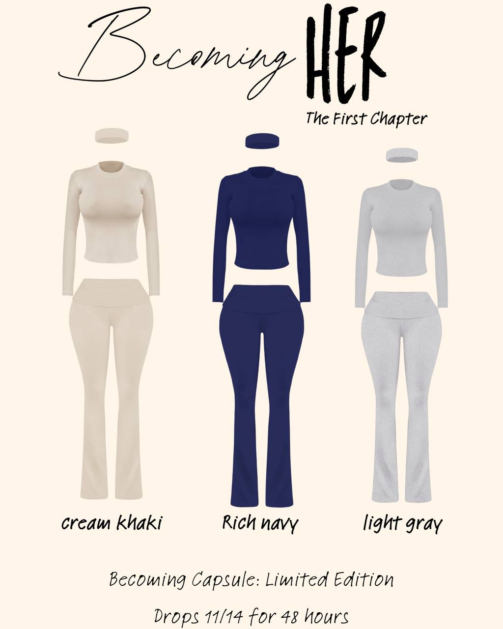 Becoming HER: Foundation Capsule (Long-sleeve)