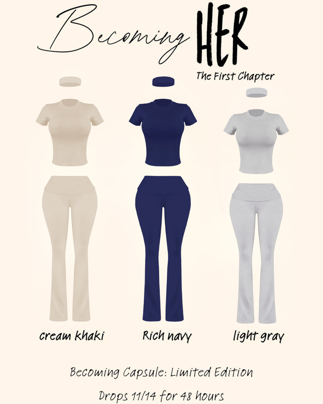 Becoming HER: Foundation Capsule (Short-sleeve)